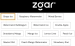 Flavors Available ZGAR 50000 Puffs in Dubai!