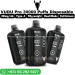 VUDU Pro 30000 Puffs 2% Nicotine Vape in Dubai