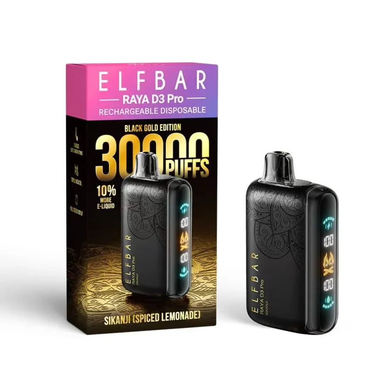 ELFBAR Raya D3 Pro Package includes
