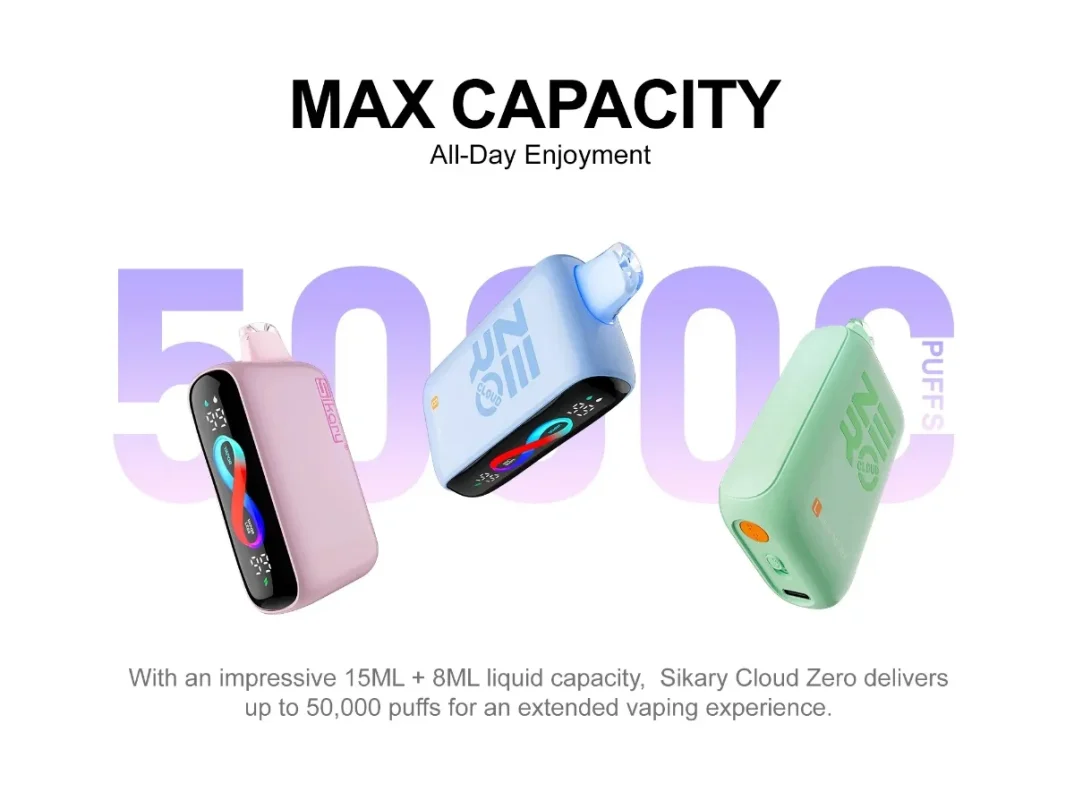 SIKARY Cloud Zero 20000 Max Capacity Vape
