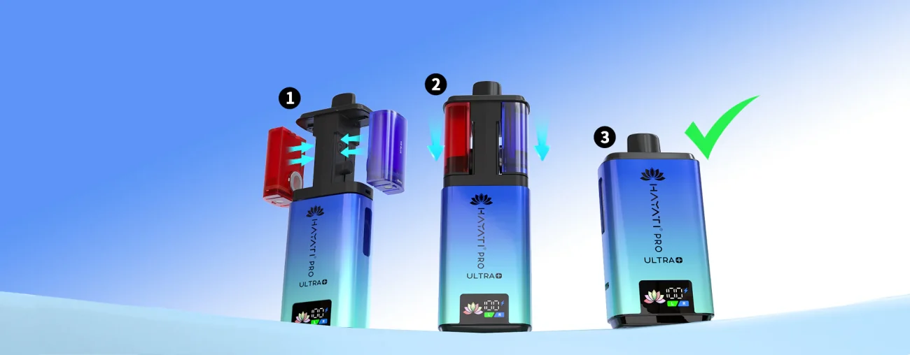 How to use HAYATI Pro Ultra+ s 50000 Puffs