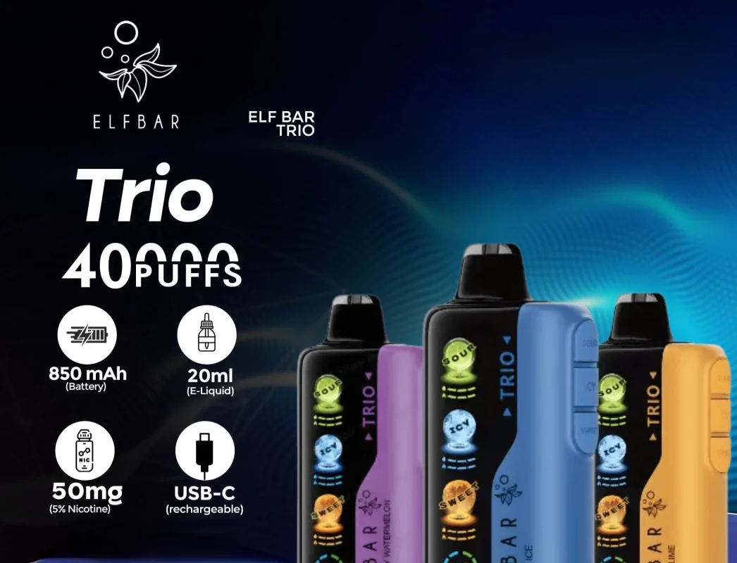 ELFBAR Trio 40000 Product Description