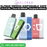 ELFBAR 9000 Puffs EW9000 5% Nicotine Vape in Dubai