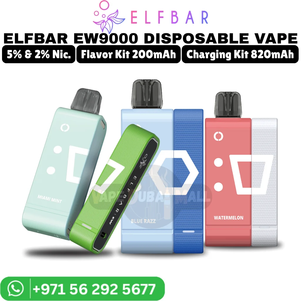 ELFBAR 9000 Puffs EW9000 5% Nicotine Vape in Dubai