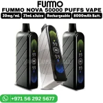 FUMMO NOVA 50000 Puffs 2% Nicotine Vape in Dubai