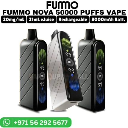 FUMMO NOVA 50000 Puffs 2% Nicotine Vape in Dubai