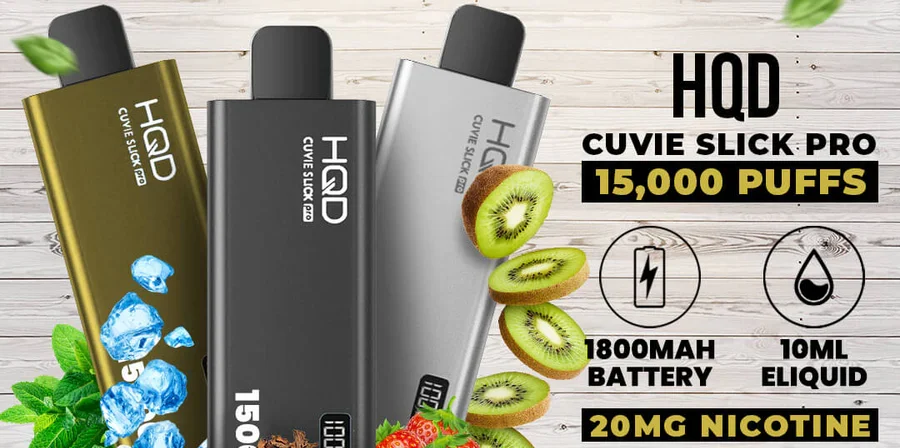 HQD Cuvie Slick Pro 15k Premium Features