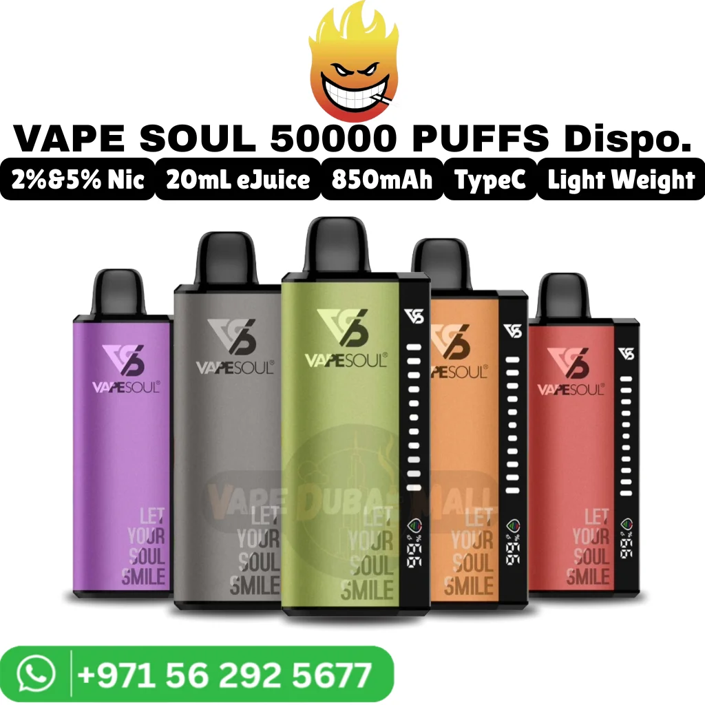 VAPESOUL 40000 Puffs Disposable Vape in Dubai