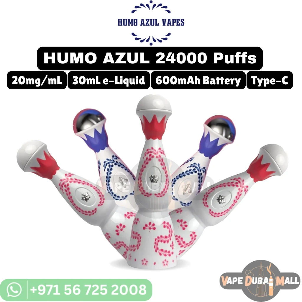 HUMO AZUL 24000 Puffs 2% Nicotine Vape in Dubai, UAE