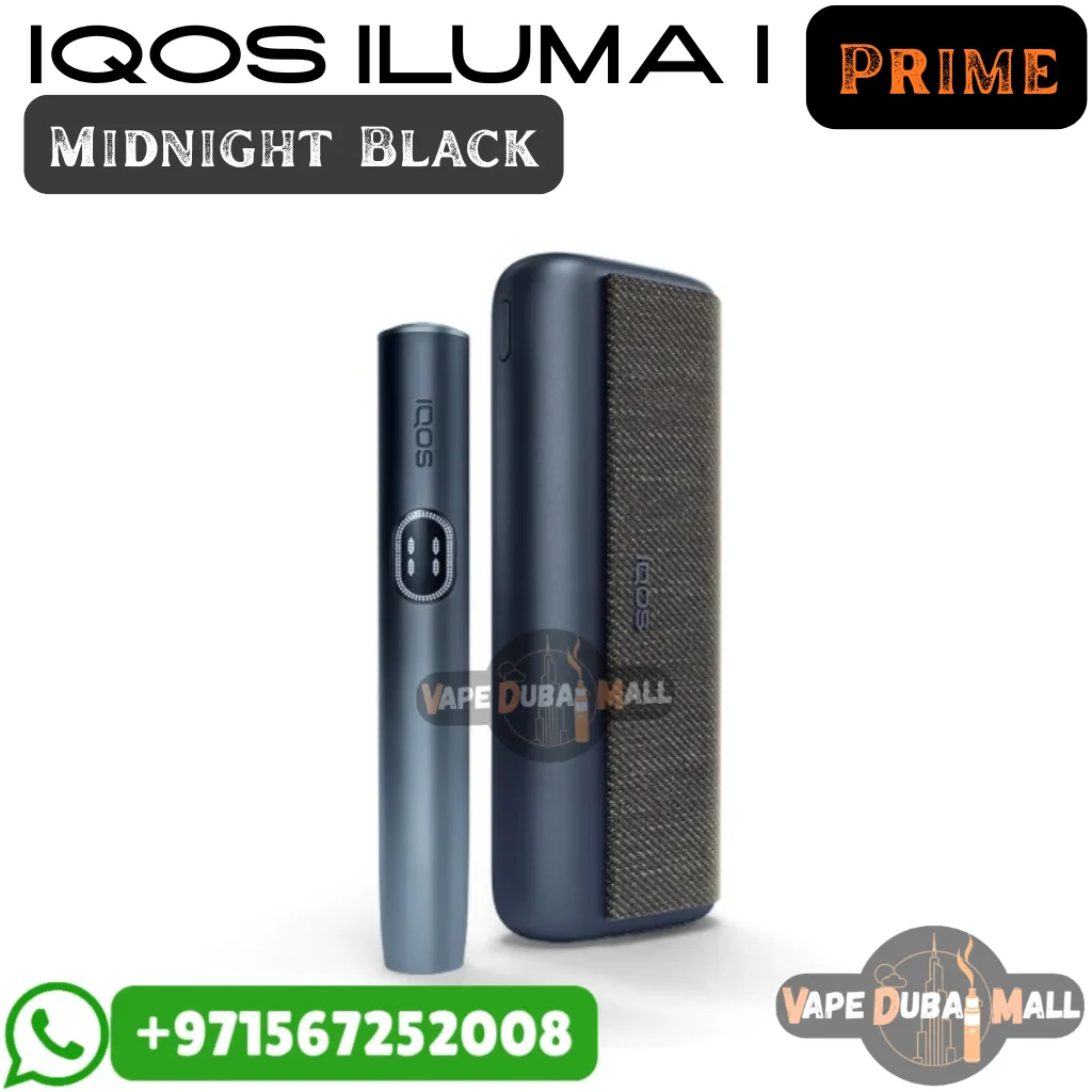 IQOS ILUMA i Prime Midnight Black in Dubai UAE
