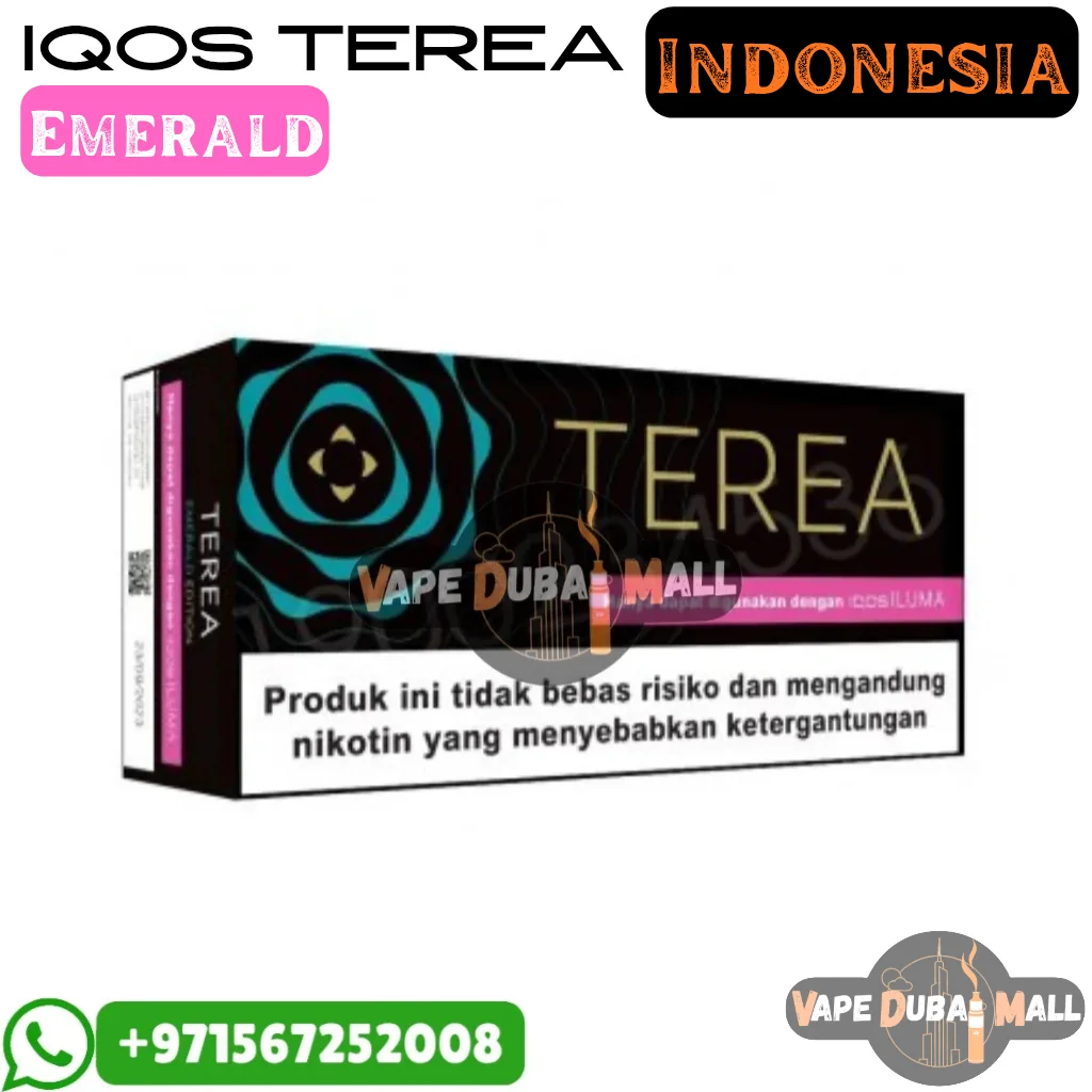 IQOS TEREA Emerald Edition Indonesia in Dubai IQOS TEREA Emerald Edition Indonesia in Dubai