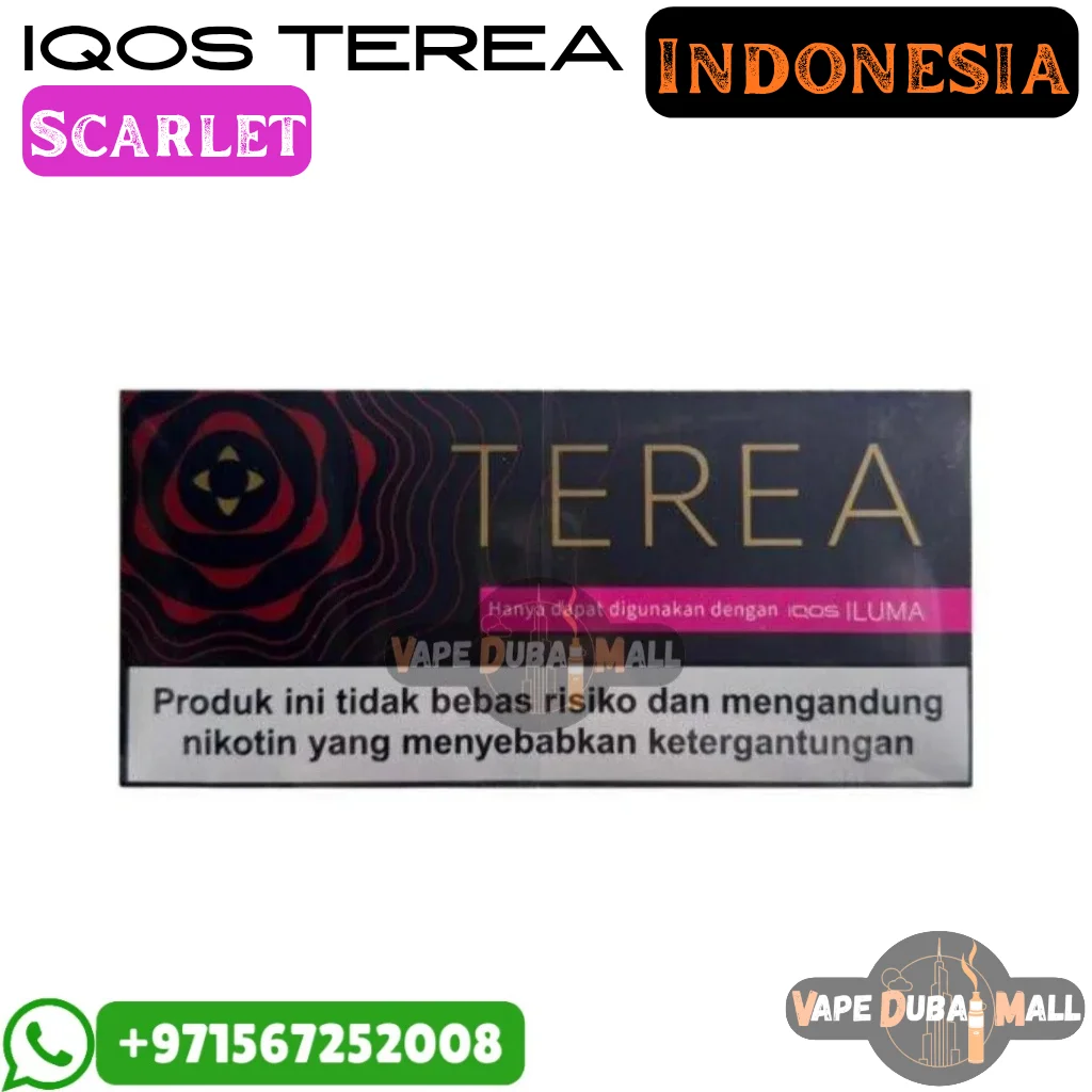 IQOS TEREA Scarlet Edition Indonesia in Dubai IQOS TEREA Scarlet Edition Indonesia in Dubai