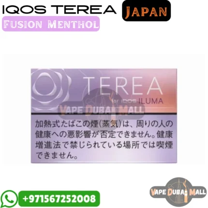 TEREA Fusion Menthol Japan in Dubai UAE